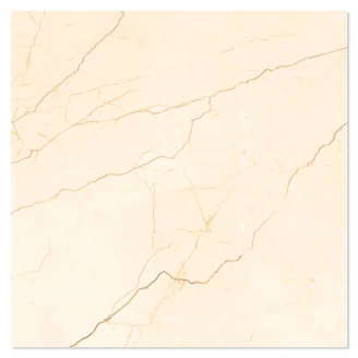 Marmor Kakel Avorio Beige Blank-Polerad 120x120 cm